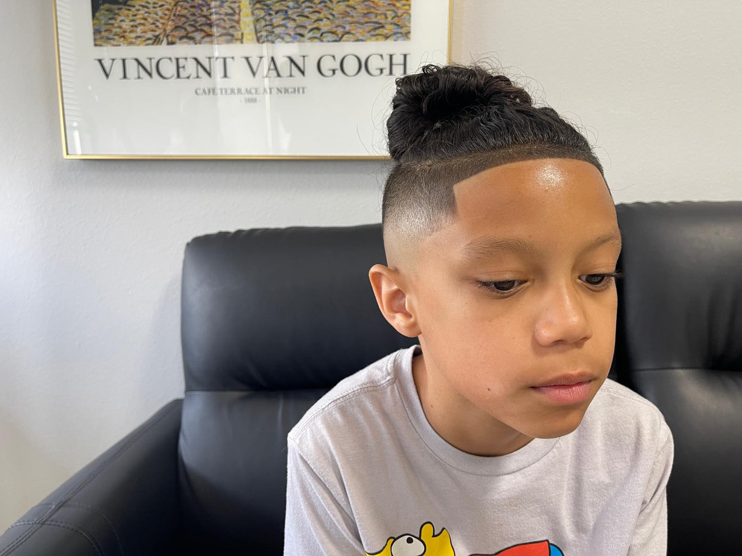 Teen haircut